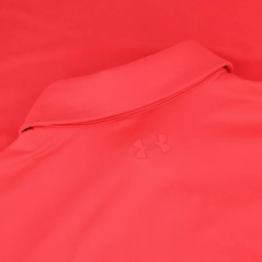 Under Armour UA Aura Solid Shirt Polo Short Sleeve Golf Apparel