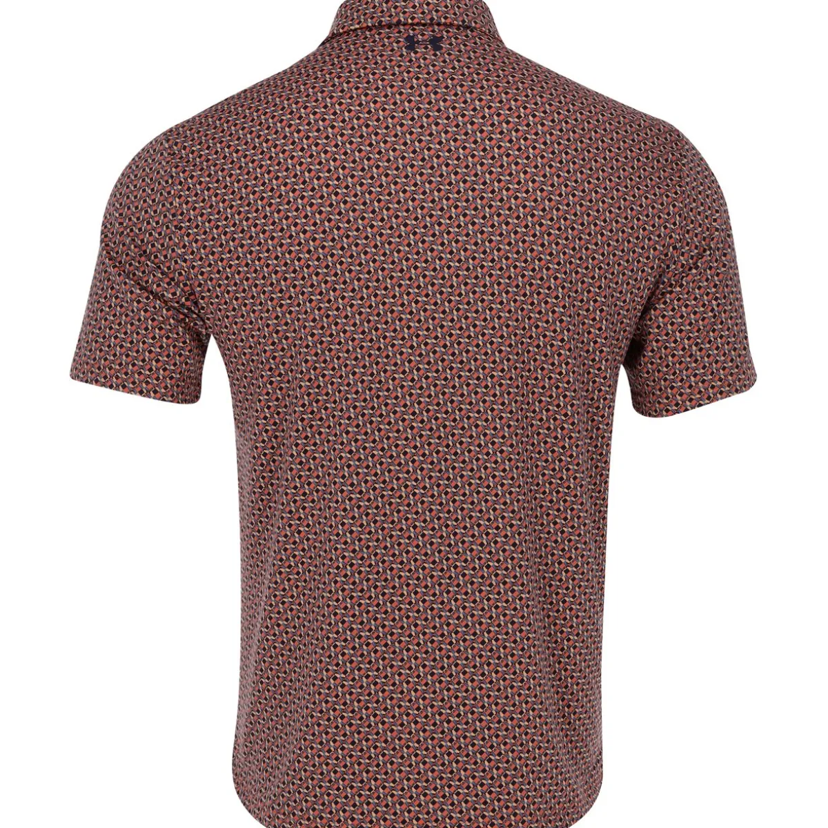 Under Armour UA Playoff 3.0 Link Micro Print Shirt Polo Short Sleeve Golf Apparel