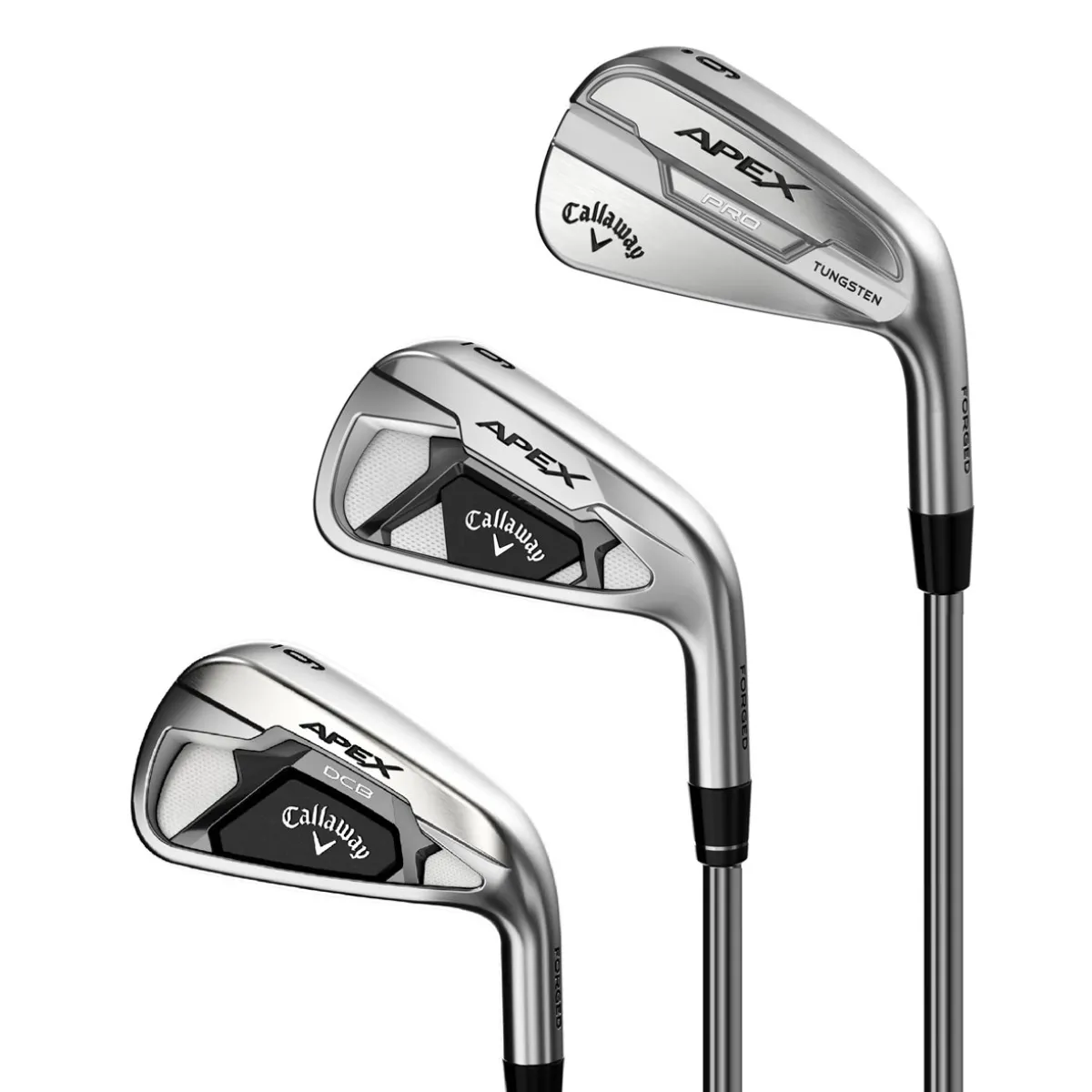 Used Callaway Apex DCB / Apex 21 / Apex Pro 21 Combo Iron Set Golf Clubs