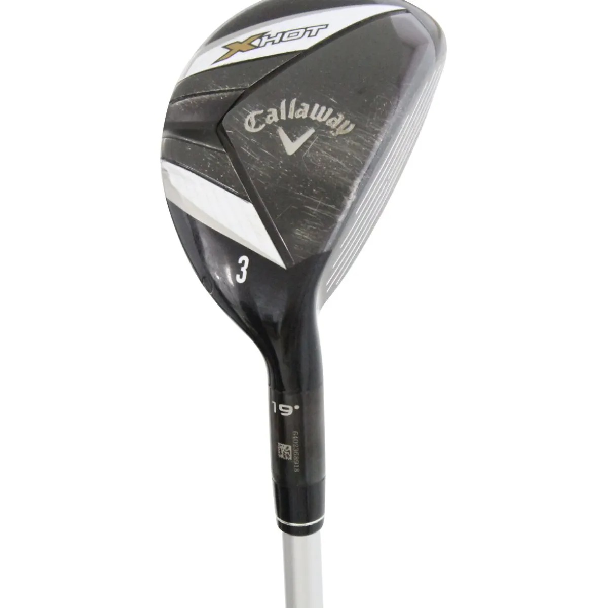 Used Callaway X Hot Black Left Handed Hybrid Golf Clubs