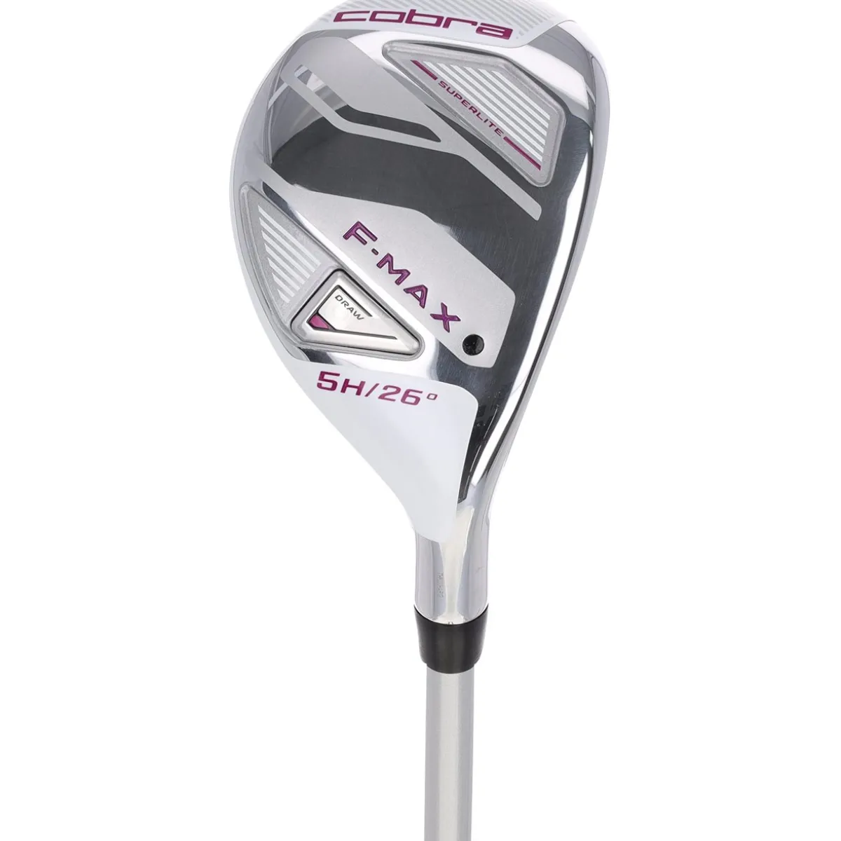 Used Cobra F-Max SuperLite White/Purple Fairway Wood Golf Clubs