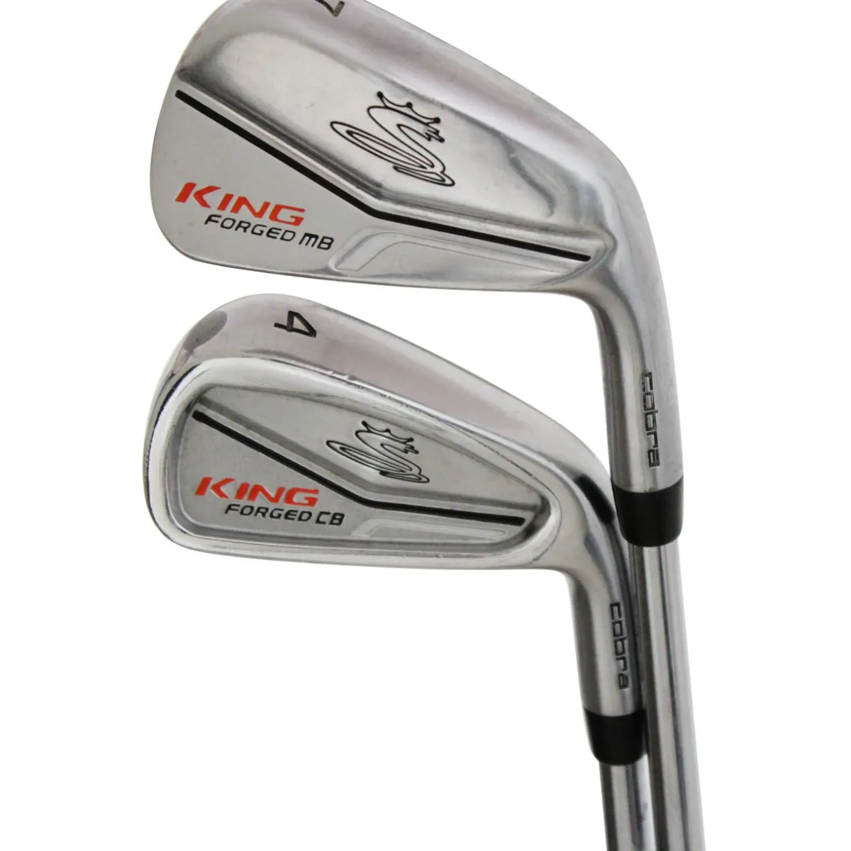 Used Cobra King Forged CB/MB Combo 2018 Iron Set Golf Clubs