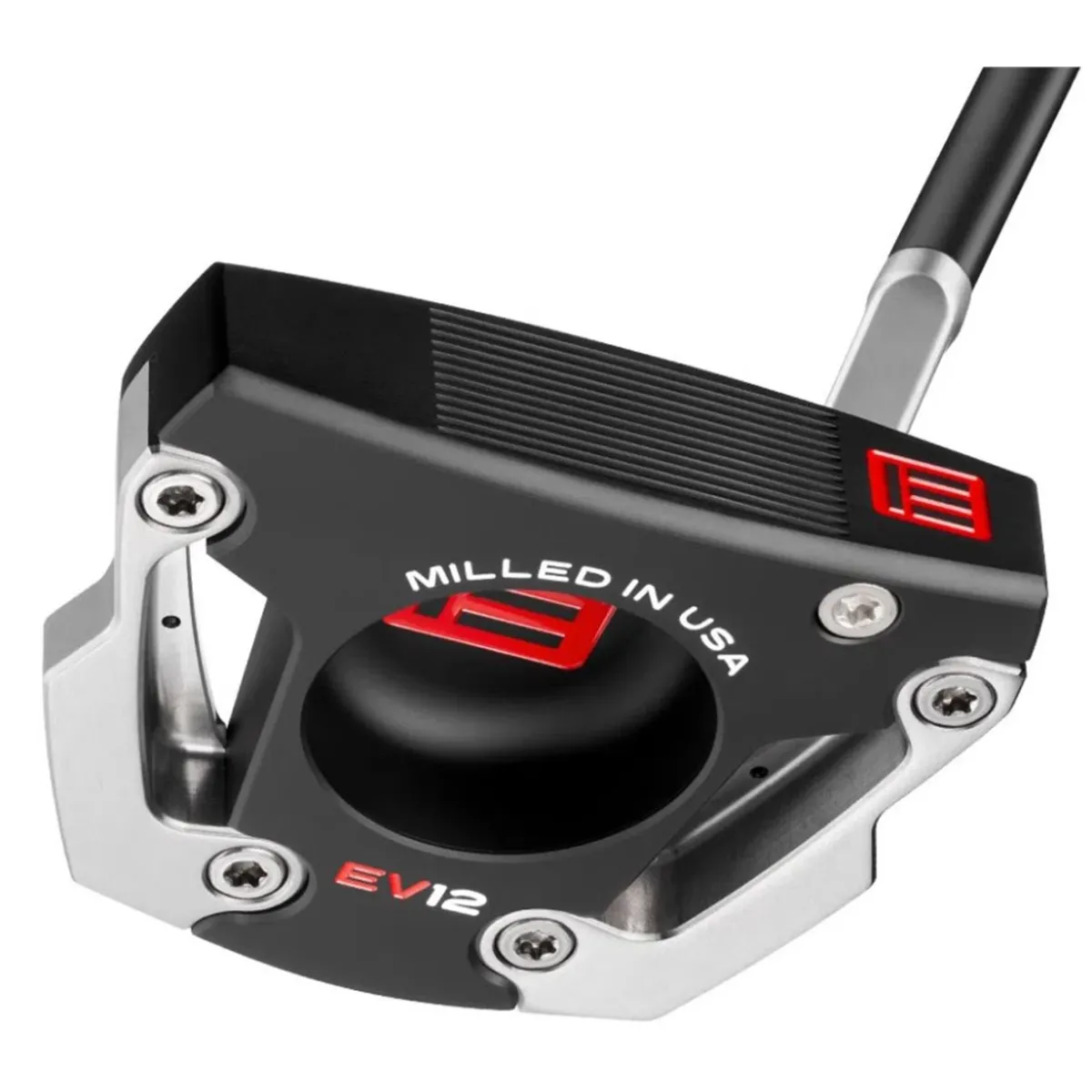 Used Evnroll EV12 Black Inline Short Slant Putter Golf Clubs