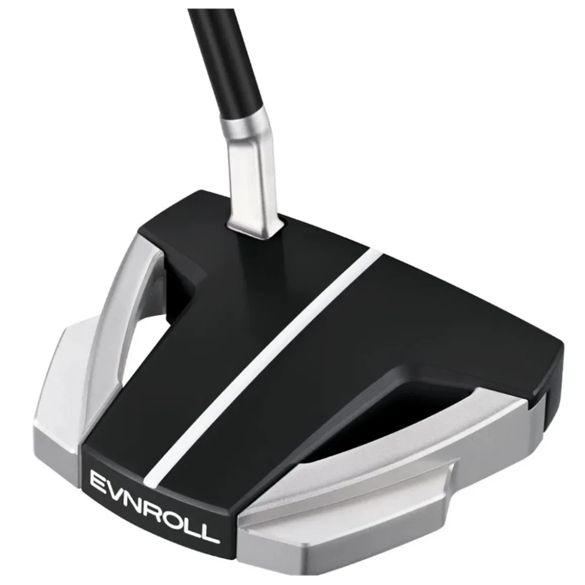 Used Evnroll EV12 Black Inline Short Slant Putter Golf Clubs