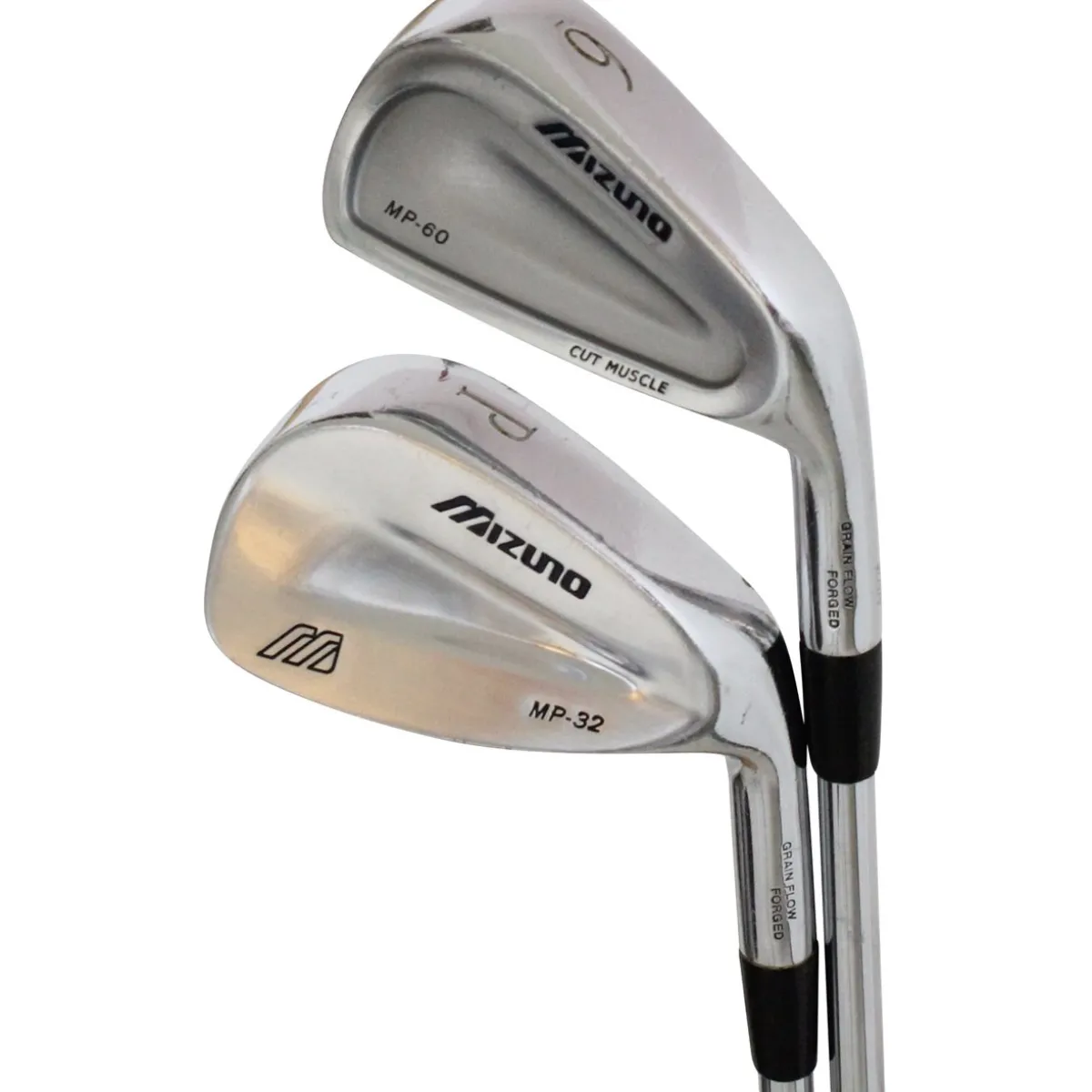 Used Mizuno MP-60/MP-32 Combo Iron Set Golf Clubs
