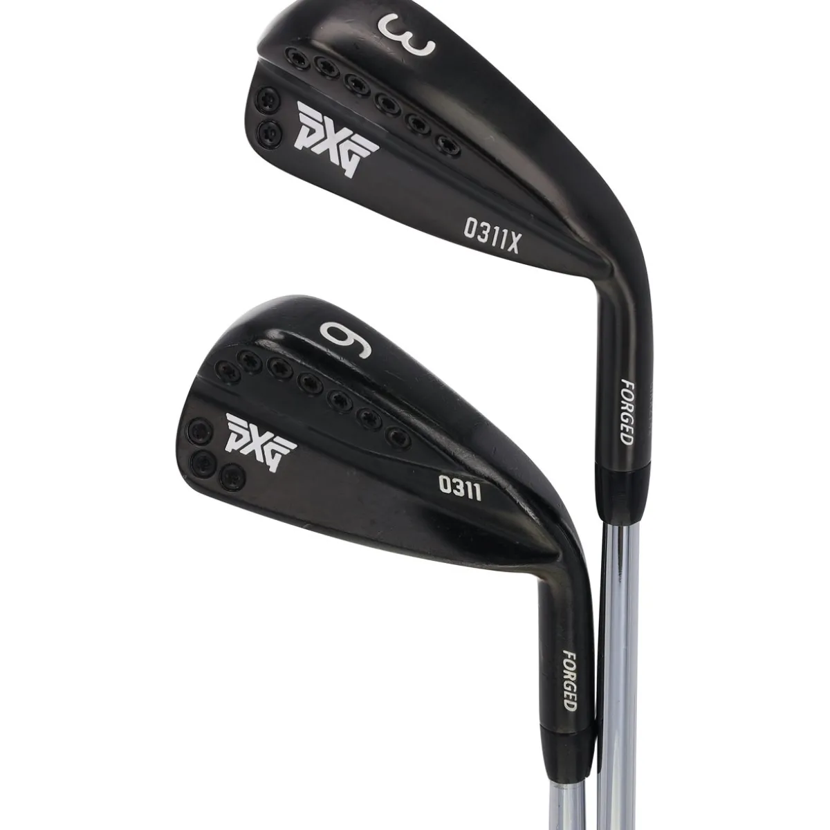Used PXG 0311X Xtreme Dark / 0311 Xtreme Dark Combo Iron Set Golf Clubs