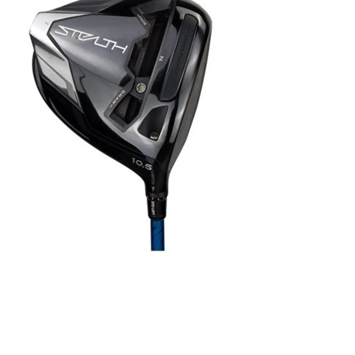 Used TaylorMade MYSTEALTH PLUS Black/Blue w/Blue Face Driver Golf Clubs