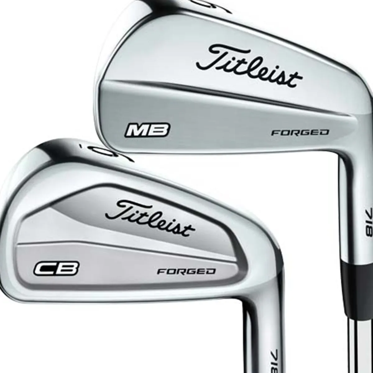 Used Titleist 718 CB/MB Combo Left Handed Iron Set Golf Clubs