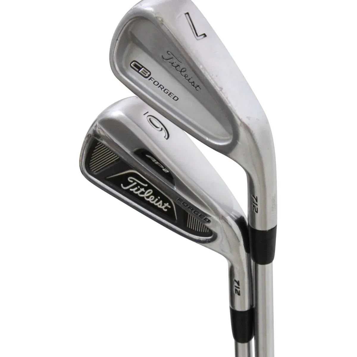 Used Titleist AP2 712 Forged/CB 712 Forged Combo Iron Set Golf Clubs