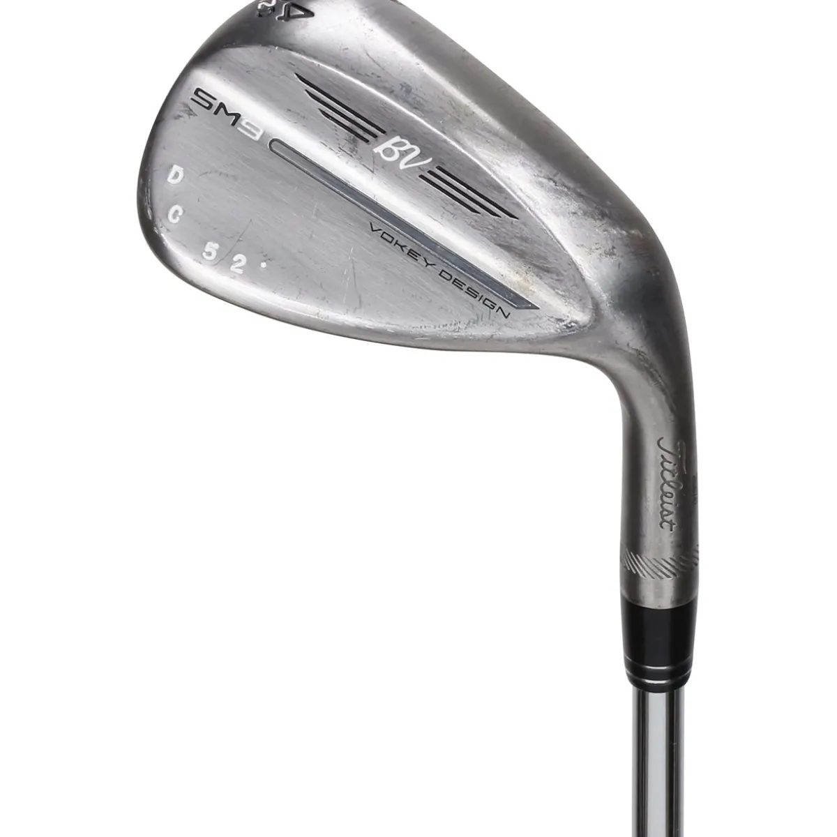 Used Titleist Vokey SM9 Raw D Grind "DC 52" Wedge Golf Clubs
