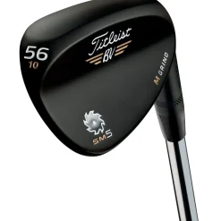 Used Titleist Vokey SM5 Raw Black S Grind Left Handed Wedge Golf Clubs